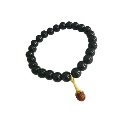 Hanuman Gadha Charm Beads Bracelet